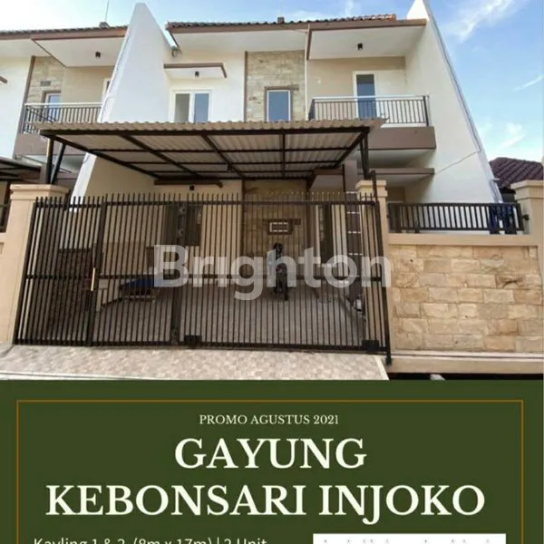 image RUMAH BARU GAYUNG KEBONSARI INJOKO (1)