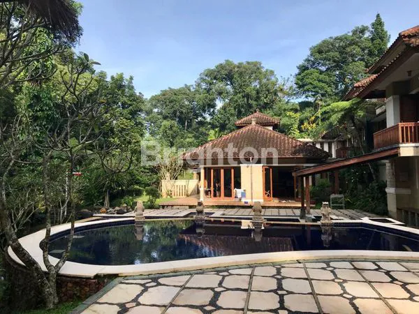 image VILLA CANTIK, TERAWAT DI PUNCAK, ADA KOLAM RENANG, BANGUNAN 3 LANTAI DI BOGOR (5)