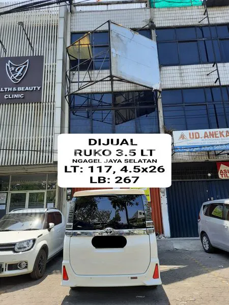 image RUKO 3.5 LANTAI LOKASI STRATEGIS JALAN PROTOKOL SURABAYA PUSAT (1)