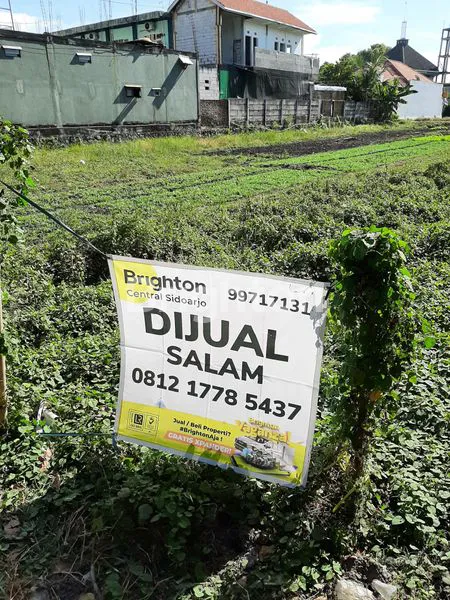 image TANAH STRATEGIS DI PUSAT KOTA TULANGAN. MASIH  HARGA LAMA. BUTUH CEPAT LAKU (5)