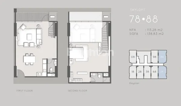 image MURAH KONDISI BARU SOHO SKYLOFT CIPUTRA WORLD SURABAYA (2)