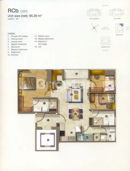 image APARTEMEN STRATEGIS 3BR DI BOULEVARD KELAPA GADING (6)