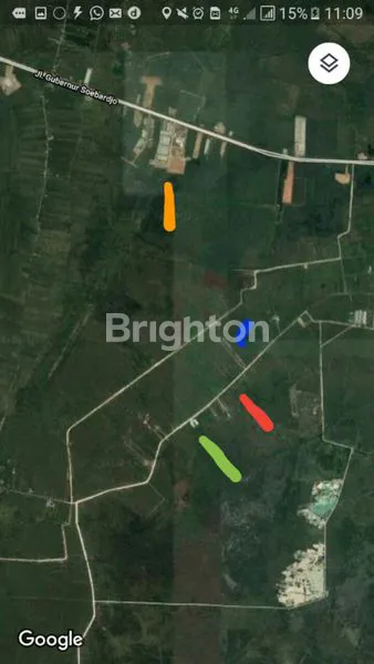 KAVLING KOMERSIAL SUPER BESAR LOKASI STRATEGIS, LANGKA, PINGGIR JALAN BESAR DI GAMBUT, BANJAR