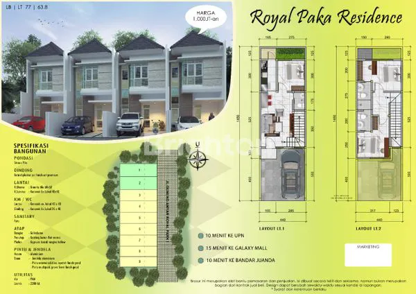 image ROYAL PAKA WIGUNA CM 1 MILYAR AN , 3 UNIT, 2 LT NEW GRESS (4)