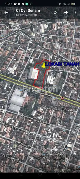 TANAH   KAVLING  LUAS TENGAH  KOTA