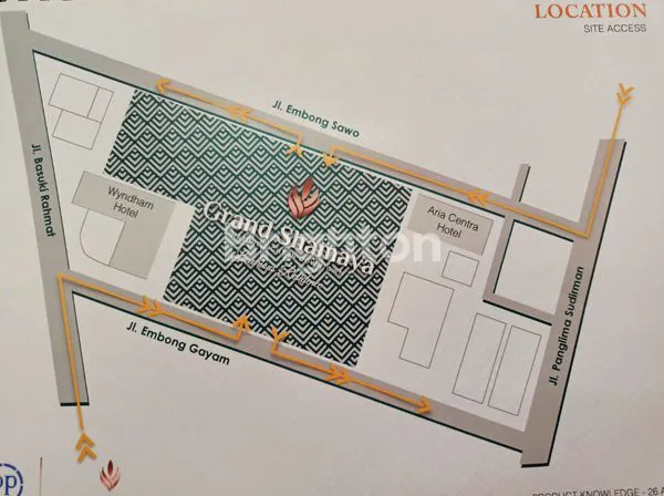 image APARTEMEN GRAND SHAMAYA 1BR LOKASI TENGAH KOTA SELANGKAH TUNJUNGAN PLAZA (5)