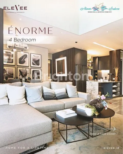 image PENTHOUSE ELEVEE PET FRIENDLY 4BR ENORME DI ALAM SUTERA TANGERANG (1)