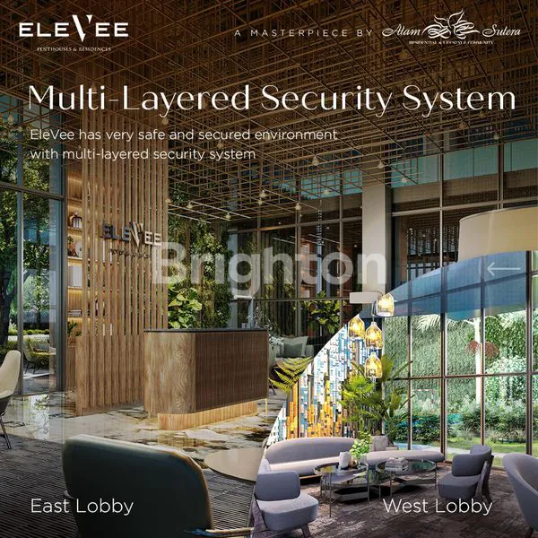 image PENTHOUSE ELEVEE PET FRIENDLY 4BR ENORME DI ALAM SUTERA TANGERANG (4)