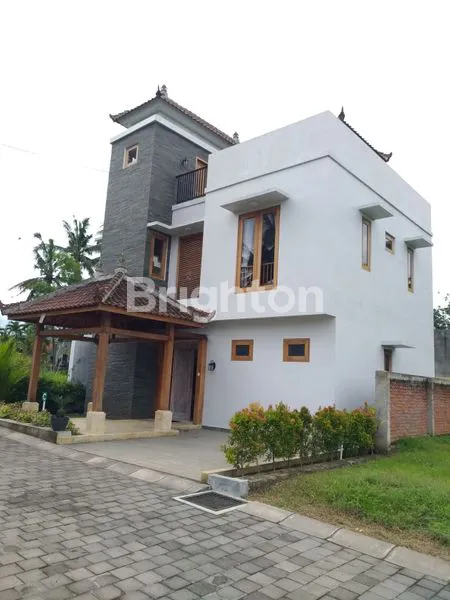 DIJUAL VILLA  FURNISHED DI DEKAT UBUD – LINGKUNGAN TENANG & NYAMAN.