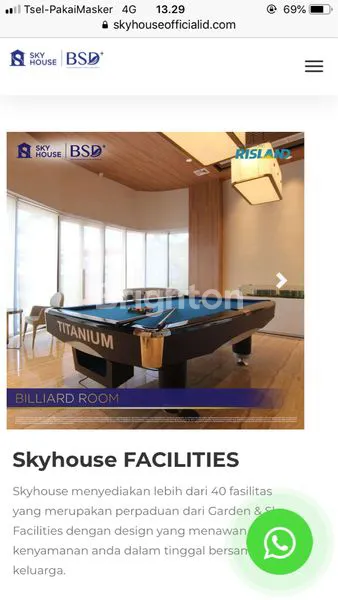 image APARTEMEN SKYHOUSE LANTAI RENDAH, DI SEBELAH AEON MALL (7)