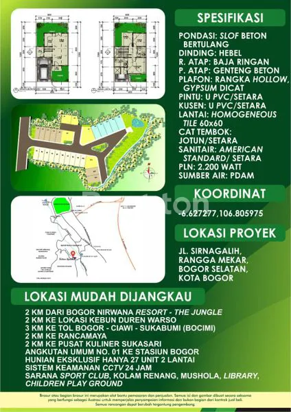 image RUMAH EKSKLUSIF  BLOK  A1-A5  &  B1-B8  DI BOGOR SELATAN (4)