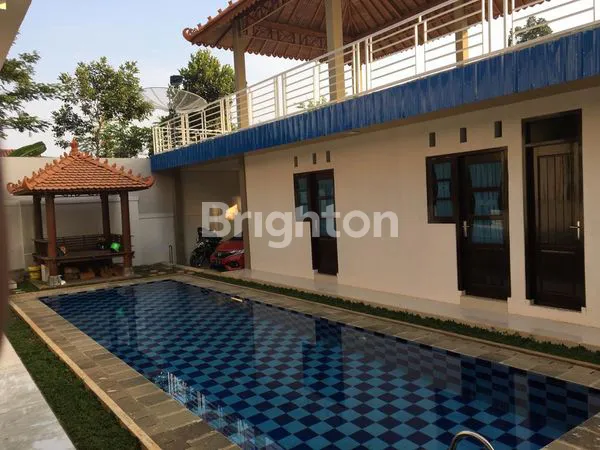 RUMAH JOGLO BISA UNTUK USAHA PINGGIR JALAN RAYA TEGALSARI