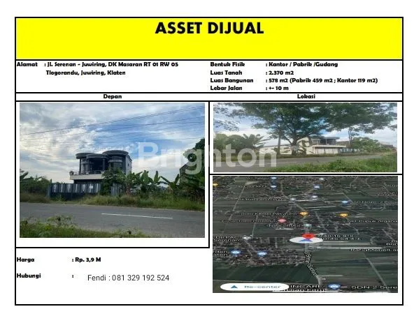 image EX PABRIK PRODUKSI GENDENG PASIR DI JUWIRING - KLATEN (4)