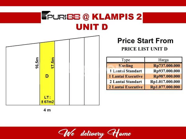 image SELANGKAH KE MERR GM, RUMAH LOKASI PREMIUM, BAWAH 1 M (1)