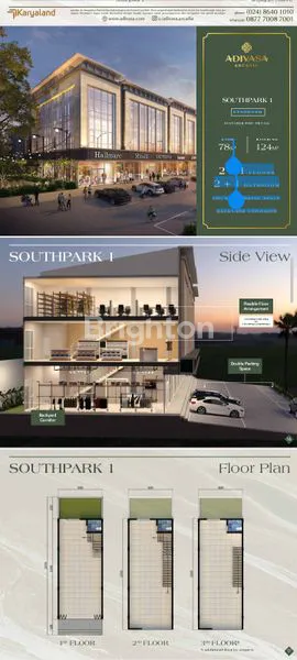 image RUKO VIEW TAMAN ,PAKIR LUAS , DEKAT PERUMAHAN YANG PADAT PENDUDUK , 5 MENIT KE  BANDARA A YANI , 5 MNT TANJUNG MAS , PANTAI MARINA , 10 MNT  KE STASIUN PONCOL .10 MNT  KE TUGU MUDA . (2)