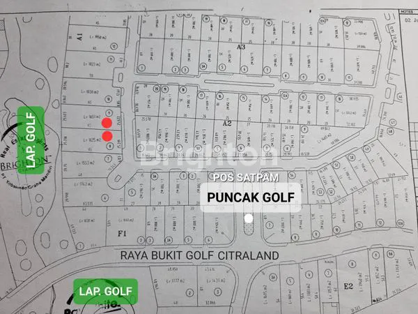 image TANAH KAVLING PUNCAK GOLF CITRALAND GOLF VIEW DEKAT CLUBHOUSE, JLLB (2)