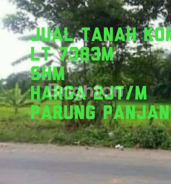 KAVLING JALAN RAYA PARUNG PANJANG BOGOR