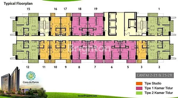 image APARTEMEN CASA DE PARCO STUDIO, TOWER ORCHIDEABSD, TANGERANG SELATAN (4)