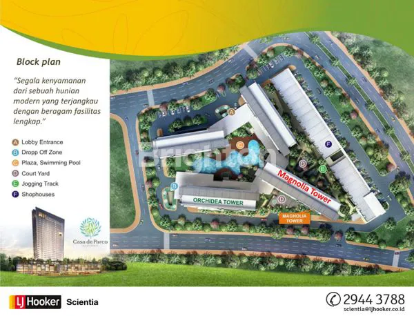 image APARTEMEN MEWAH MURAH  CASA DE PARCO STUDIO, TOWER ORCHIDEA BSD, TANGERANG SELATAN (9)