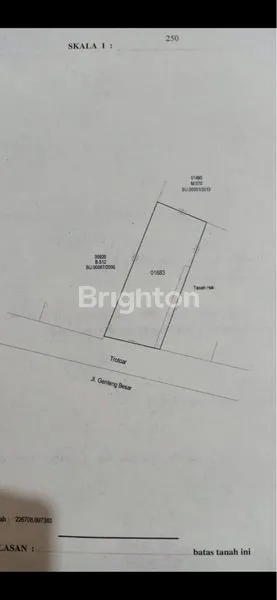 image *FOR SALE RUMAH LAMA SIAP DIBANGUN DI KAWASAN PUSAT PERDAGANGAN, (NOL) JALAN RAYA GENTENG BESAR, SURABAYA PUSAT* (1)