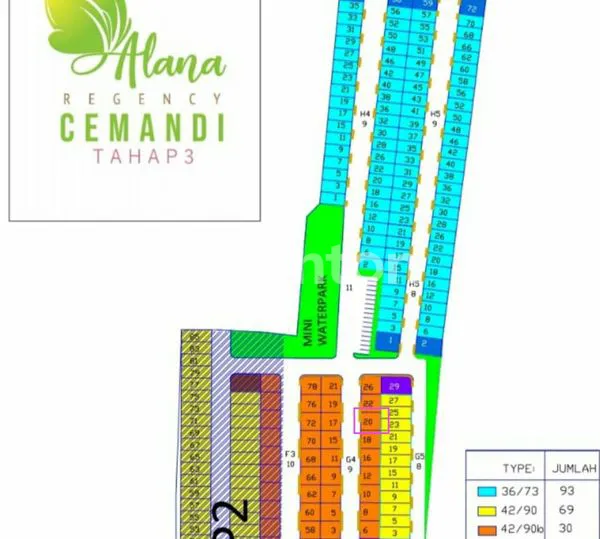 image ALANA CEMANDI CARPORT KANAN TIPE 45 SIAP HUNI DEKAT WATERPARK (2)