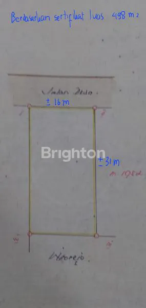 image TANAH MADEGONDO SOLO BARU BAGUS ROW LEBAR COCOK UNTUK USAHA HARGA NEGO (1)