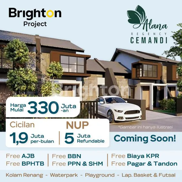 image TAHAP BARU DI ALANA CEMANDI, HARGA MULAI 330 JUTAAN, FREE SEMUA BIAYA (5)
