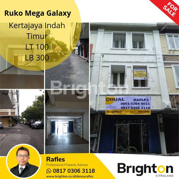 Gambar Property LOKASI STRATEGIS !! COCOK UNTUK USAHA @RUKO MEGA GALAXY, KERTAJAYA INDAH