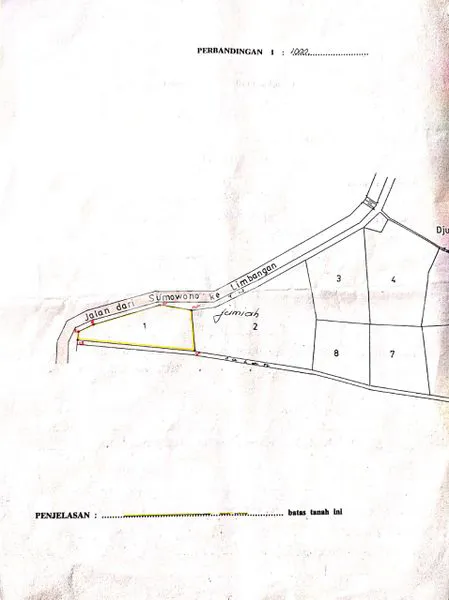 BUTUH LAKU CEPAT TANAH JALAN BOJA BANDUNGAN