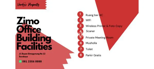 image AVAILABLE OFFICE SPACE FOR RENTZIMO OFFICE AT SIMOGUNUNG, SURABAYA (4)