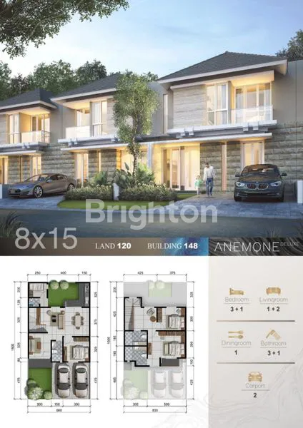 image RUMAH MINIMALIS THE GREENLAKE CITRALAND (1)