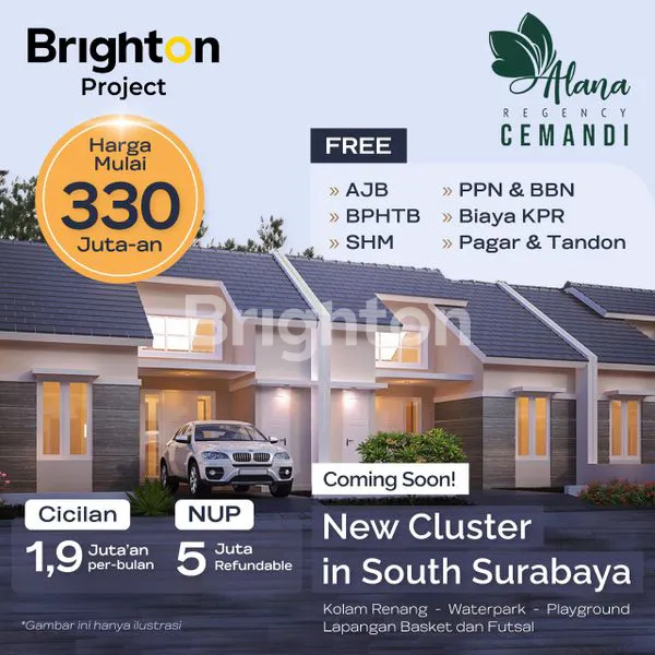 image READY UNIT ALANA REGENCY CEMANDI 1,2,3 DAN PROGRESS TAHAP 4 LOKASI MEPET SURABAYA DEKAT MERR DAN TOL TAMBAK SUMUR (3)