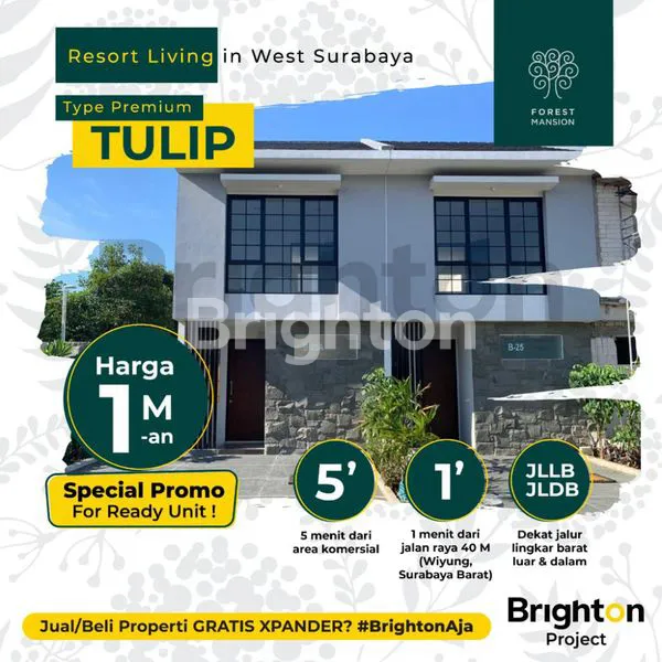 image SERBUAN MINIMALIS RUMAH BARU - JUAL RUMAH FOREST MANSION WIYUNG (1)