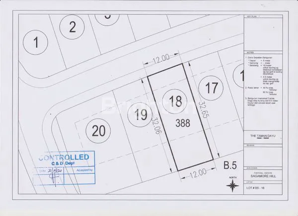 image KAVLING TAMAN DAYU CLUSTER SAGAMORE HILLS WITH BEAUTIFULL VIEW (2)