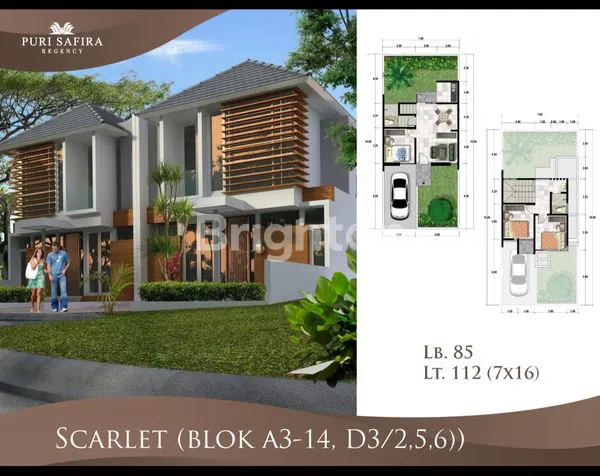 image PURI SAFIRA REGENCY RUMAH BARU 2LT MEWAH DP 0% CICILAN 2JTAN READY SIAP HUNI MENGANTI BARAT SURABAYA (1)