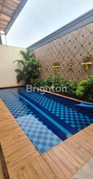 image RUMAH MINIMALIS FULL FURNISH LENGKAP DENGAN KOLAM RENANG PLUS BONUS 1 UNIT MOBIL CX5 (4)