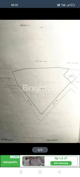 image TANAH YANG SANGAT STRATEGIS SANGAT  COCOK BUAT PERUMAHAN ATAU YANG LAIN (2)