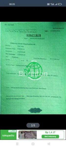 image TANAH YANG SANGAT STRATEGIS SANGAT  COCOK BUAT PERUMAHAN ATAU YANG LAIN (8)