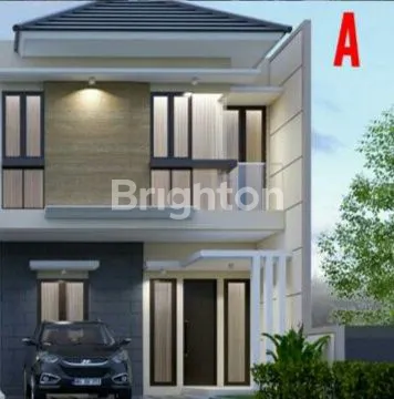image RUMAH BERGAYA MINIMALIS DAN CANTIK 2 LANTAI DI MANYAR TIRTOASRI COCOK UNTUK INVESTASI, SURABAYA (1)