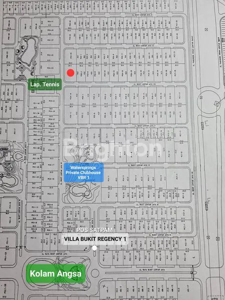 image TANAH KAVLING VILLA BUKIT REGENCY 1 PAKUWON INDAH DEKAT KOLAM ANGSA, CLUBHOUSE, MALL, PUSAT BISNIS DAN KOMERSIAL (2)