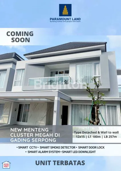 image RUMAH MEGAH BSD RASA JAKARTA, NEW MENTENG (TYPE WALL TO WALL) BONUS VOUCHER CELLINI 20JT WOW (1)