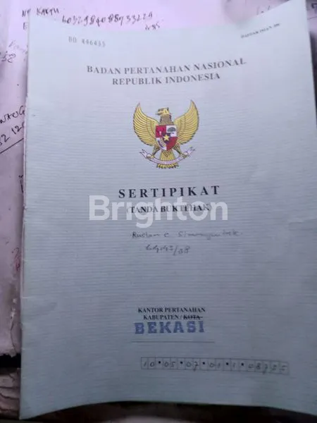 image **HOT LISTING**TANAH YANG KEDUA  CIBITUNG UNTUK DIBANGUN CLUSTER RUMAH (2)