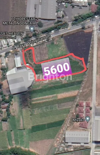 image TANAH INDUSTRI RAYA WRINGINANOM , GRESIK ...SIAP BANGUN LUAS 5600M2 (2)