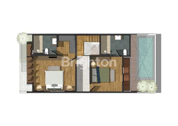 image RUMAH SEMI VILLA DI SEKARSARI MANSION DENPASAR TIMUR WITH ONE GATE SYSTEM AND SWIMMING POOL (4)