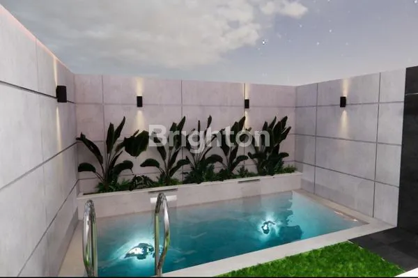 image DIJUAL 2 UNIT KAVLING RUMAH, 2 LANTAI. DENGAN KOLAM RENANG PRIBADI DI JALAN KALIURANG KM 10, SLEMAN JOGJA. (5)