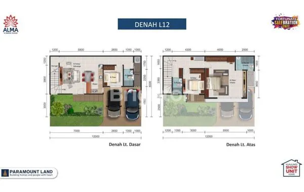 image RUMAH BARU, SEMI FURNISHED, ALMA @ OMAHA, GADING SERPONG (4)