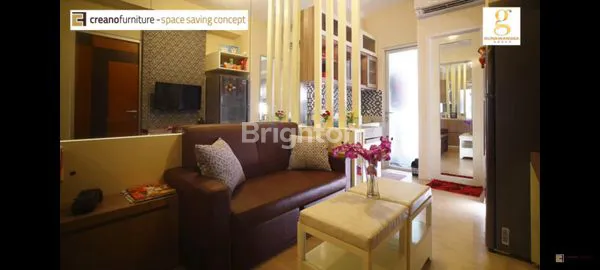 image APARTEMEN GUNAWANGSA MERR TOWER A 2BR FULL FURNISHED SPACE SAVING VIEW POOL. (2)