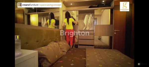 image APARTEMEN GUNAWANGSA MERR TOWER A 2BR FULL FURNISHED SPACE SAVING VIEW POOL. (3)