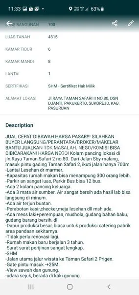 image RESTO MASIH BEROPERASI , SEJUK, KOLAM PANCING, SIAP BANGUN RUMAH, RUKO, GUDANG (3)