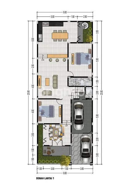 image RUMAH MODERN MINIMALIS MULYOSARI TENGAH LOKASI BAGUS (2)
